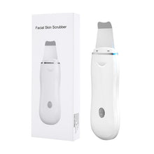 Load image into Gallery viewer, Ultrasonic Skin Scrubber and USB Nebulizer Face Steamer Humidifier Deep Face Cleaning Machine Peeling Shovel Facial Pore Cleaner