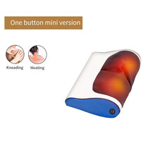 Load image into Gallery viewer, Infrared Heating Neck Shoulder Back Body Electric Massage Pillow Shiatsu Massager Device Cervical Healthy Massageador Relaxation