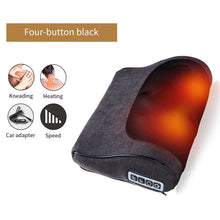 Load image into Gallery viewer, Infrared Heating Neck Shoulder Back Body Electric Massage Pillow Shiatsu Massager Device Cervical Healthy Massageador Relaxation
