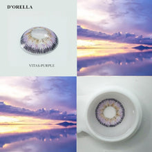 Load image into Gallery viewer, D'ORELLA 1 Pair(2pcs)  VITAS Series For Sale Coloured  Contact Lenses for Eyes Cosmetic Contact Lens Eye Color
