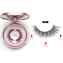 Load image into Gallery viewer, Magnetic Eyeliner Eyelashes Set Natural Thick Handmade No Glue Prevent Allergy Magnetic Fake Eyelashes With Eyelashes Applicator
