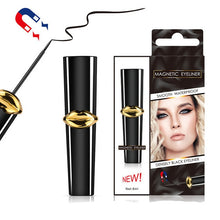 Load image into Gallery viewer, Magnetic Eyeliner Eyelashes Set Natural Thick Handmade No Glue Prevent Allergy Magnetic Fake Eyelashes With Eyelashes Applicator
