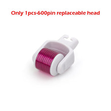Load image into Gallery viewer, 1200 Needles Micro-needle Derma Roller Pure Microneedling 0.25mm Needles Length Titanium Dermoroller Microniddle Roller for Face
